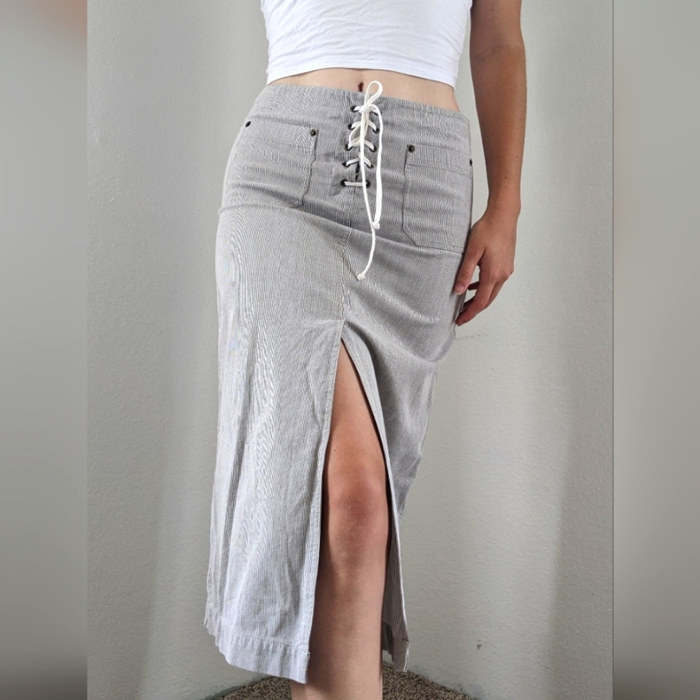 KORS Pinstripe Skirt